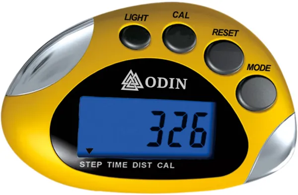 Odin Multifunktionel Skridttæller Gul